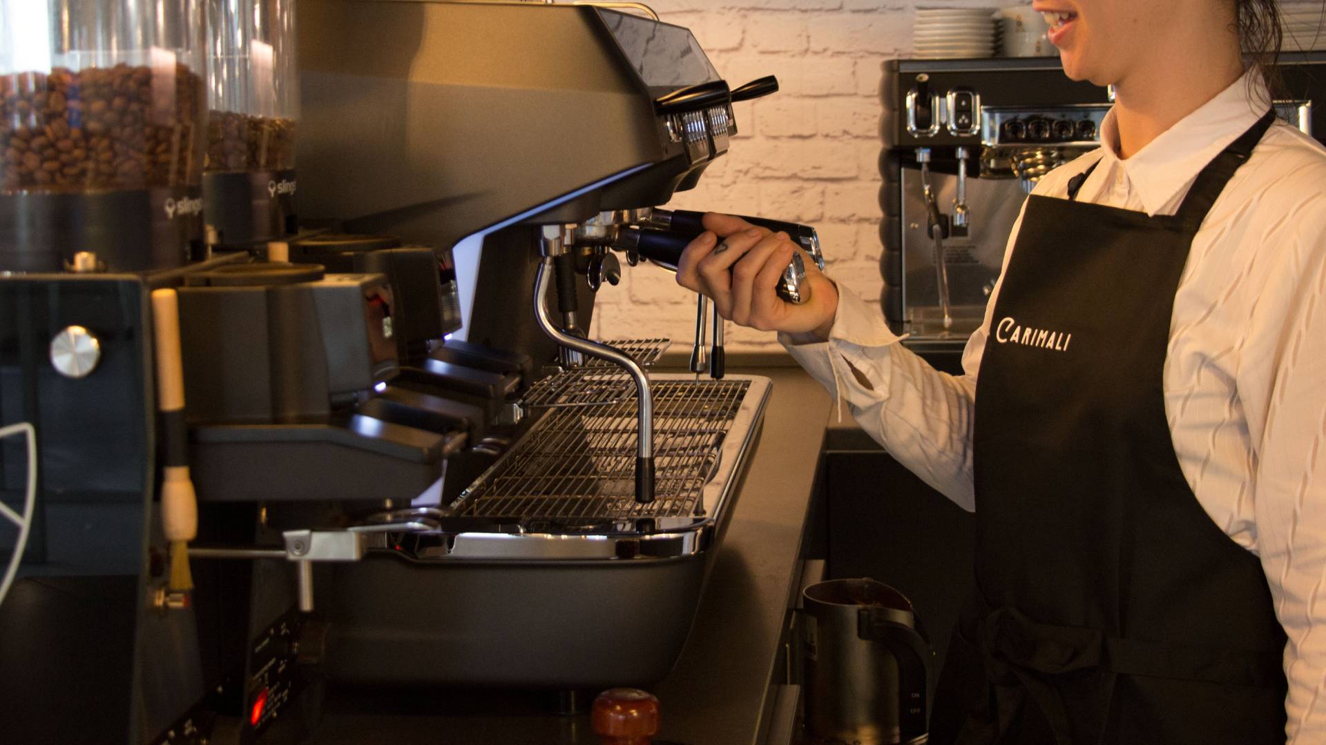 Coffee shop clearance machine