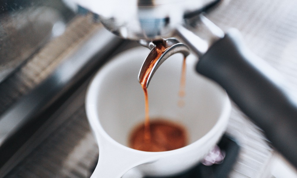 can filter coffee be brewed through an espresso machine?