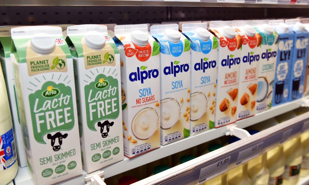 The vegan milk craze may have plateaued 