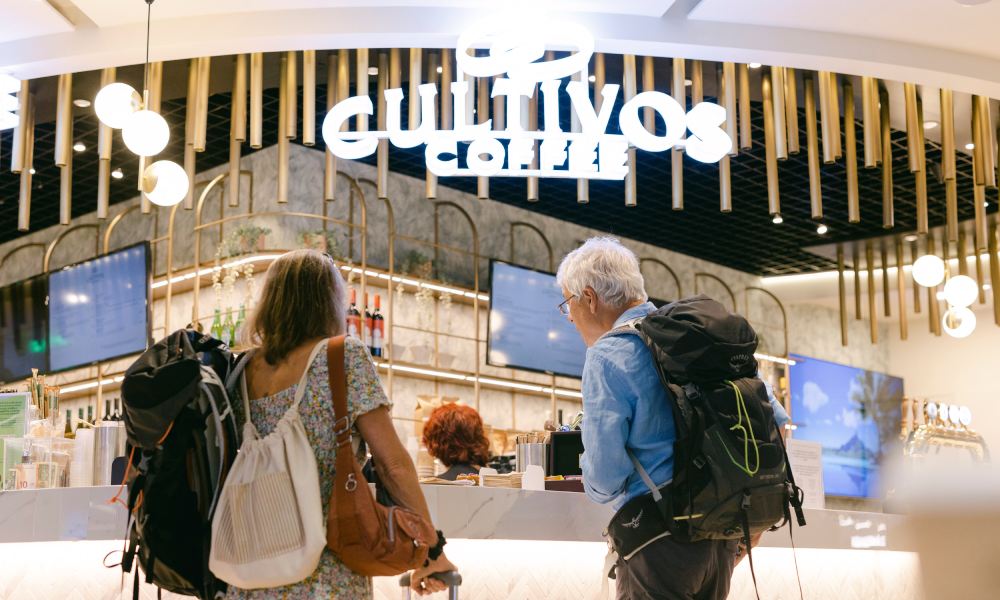 you can now find specialty coffee in airports