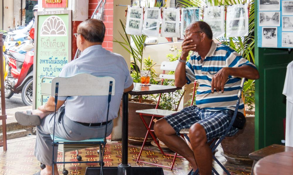 kopitiam are usually very social spaces