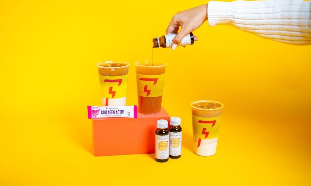 flash collagen coffee drinks